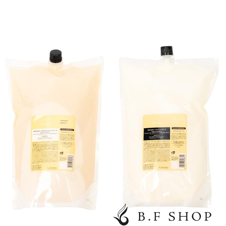 セット品】ルベル シーソー シャンプー スムース 2500ml