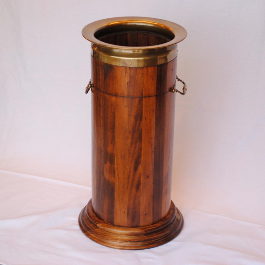 傘立て おしゃれ アンブレラスタンド アンティーク風家具 円筒形 樽型