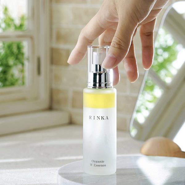 RINKA オーガニック ダブルエッセンス 60mL 国産 美容液 無添加
