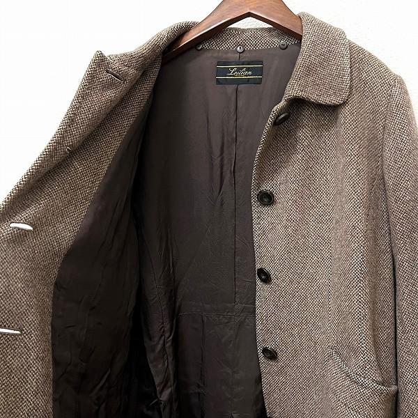 Leilian（レリアン） #wnc コート 15+ 茶系 カシミヤ 大きいサイズ