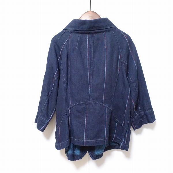 snc キューブ センソユニコ Cube-Cubeu sensounico ジャケット 40 紺