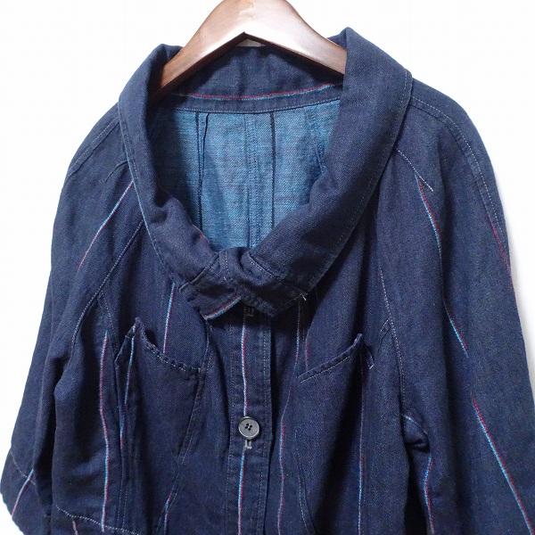 snc キューブ センソユニコ Cube-Cubeu sensounico ジャケット 40 紺