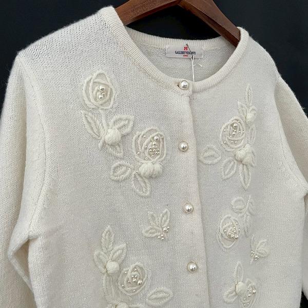 wnc ギャラリービスコンティ GALLERY VISCONTI カーディガン 2 オフ