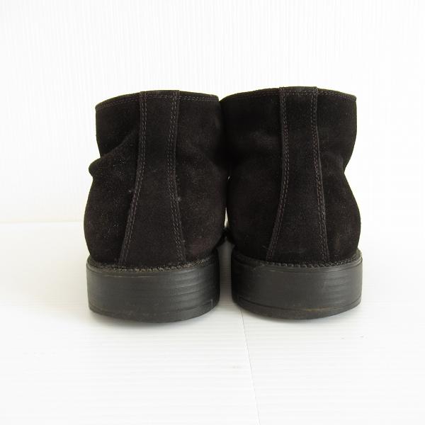 FERRAGAMO（フェラガモ） #wns チャッカブーツ 7 1/2 2E 黒 スエード