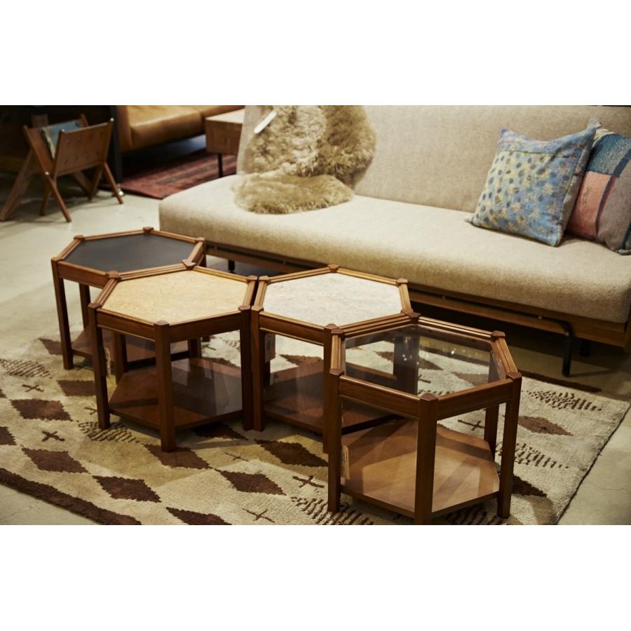 ACME Furniture（アクメファニチャー） BROOKS HEXAGONTABLE ベージュ