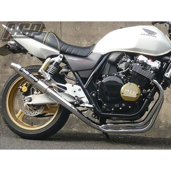 プリティー製 CB400SF VTEC 流 タイプ1 4-2-1 マフラー : エーシー