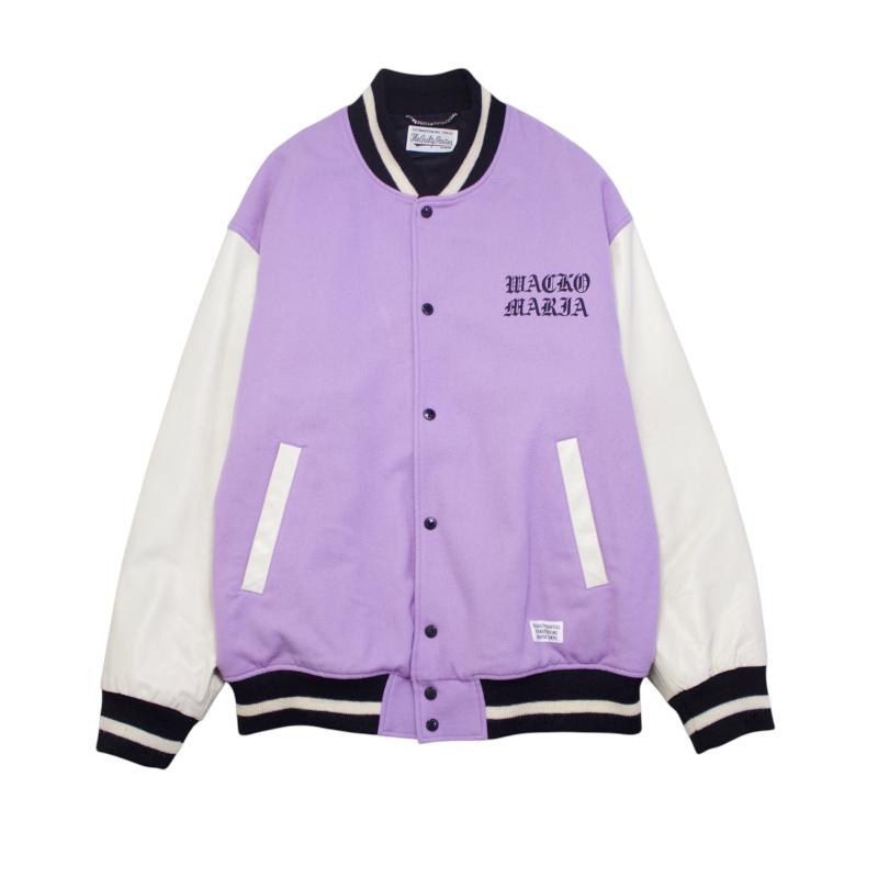 WACKO MARIA（ワコマリア） LEATHER VARSITY JACKET TYPE 3 (USED