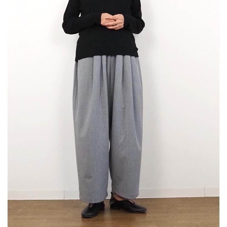 mizuiroind（ミズイロインド） ワイドタックパンツ レディース 4