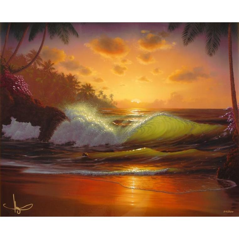 ジョン・アルホーグ タイムレス・オーシャン 海 絵画 風景画 ハワイ