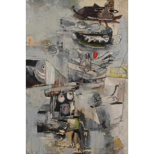 現代アート 絵画 抽象画 モダンアート 油絵 ジャック・ヴィンセント