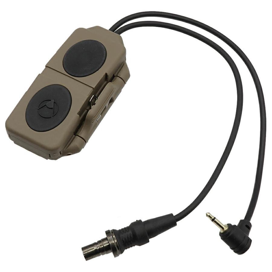 PEQとSFライトを同時接続可 WADSN製 INSIGHTタイプ デュアル ボタン