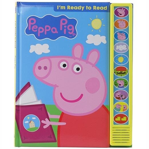 Peppa Pig】 ペッパピッグ サウンドブック I'm Ready To Read Sound