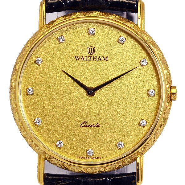 WALTHAM（ウォルサム） 現品限り/K18 18金 ウォッチ 腕時計