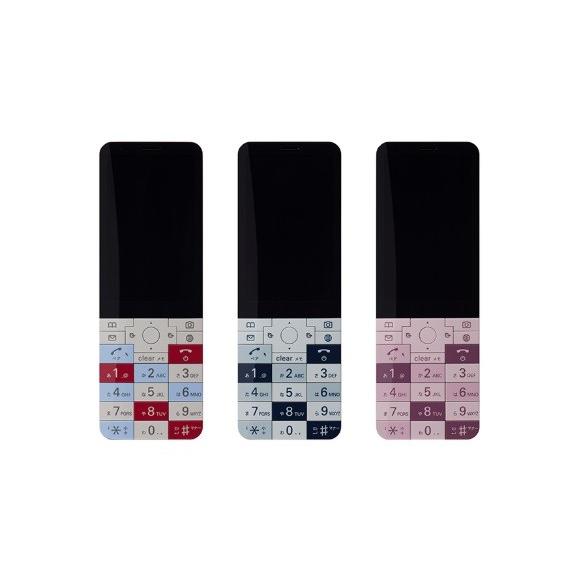 KYOCERA（京セラ） SIMフリー KYX31 INFOBAR XV チェリーベリー