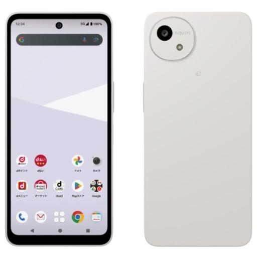 AQUOS wish SIMフリー SH-52F wish5 ユキ [Yuki] docomo 未使用品 白