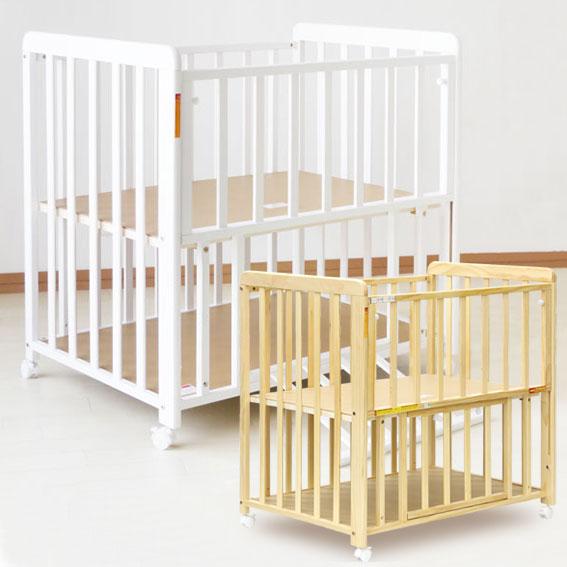 ベビーベッド ベビーべット ミニベビーベッド 三段階調節 3色展開