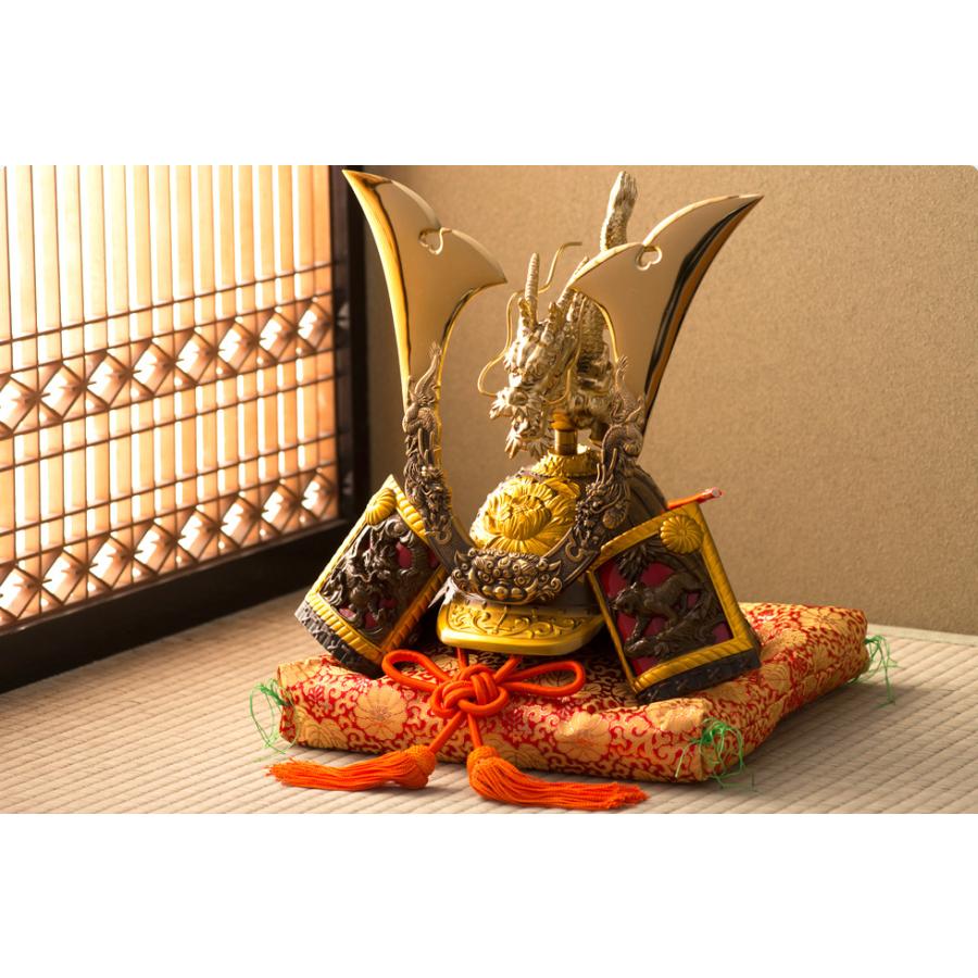 リュウコドウ 早割 5%OFF 3/2正午まで 五月人形 高級 兜飾り おしゃれ