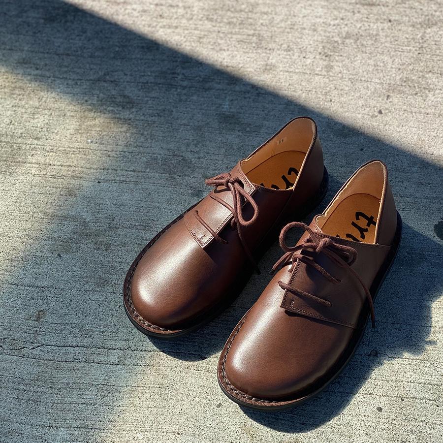 trippen（トリッペン） HAFERL-BOX ハファール BRW-BK ブラウン レース