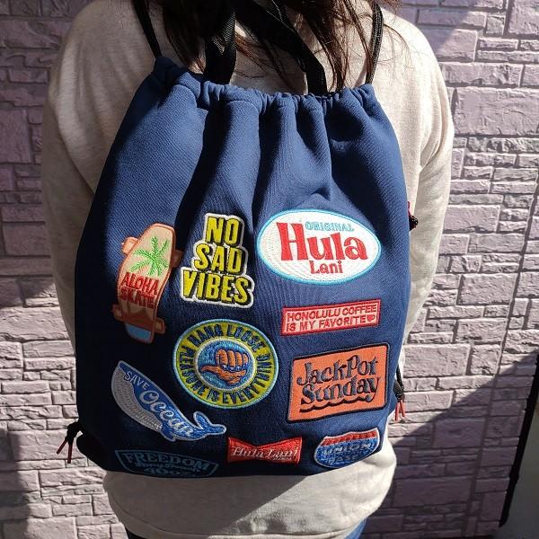 Hula Lani（フララニ） 大特価 ハワイアンバッグ 2WAY ナップザック