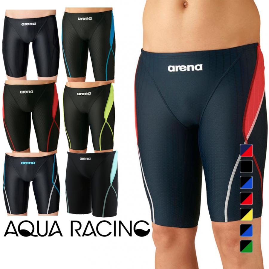 アリーナ（arena） メンズ 水泳 競泳水着 ハーフスパッツ AQUARACING