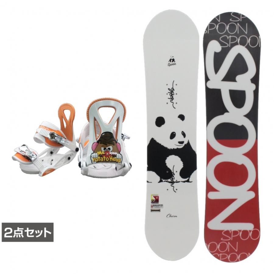 スプーン KIDS CHARM-WHT ＆ POTATO HEAD PH-05 WHT/ORG 板＋