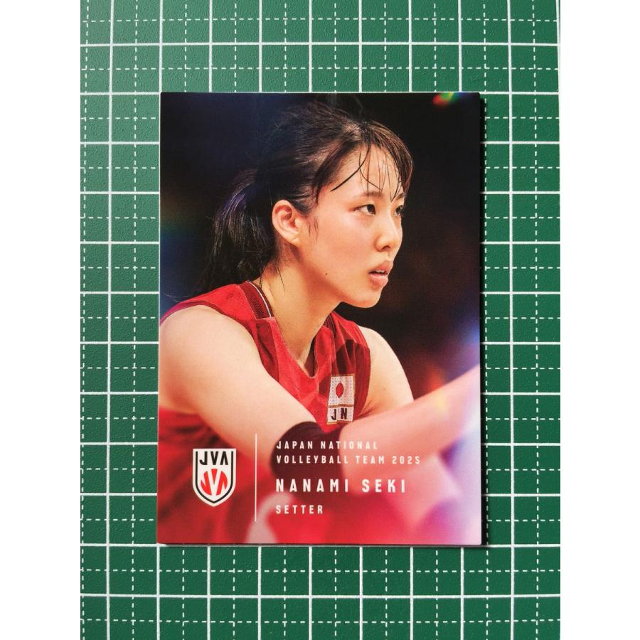 ☆バレーボール 女子 日本代表 2025 トレーディングカード #RG22 関