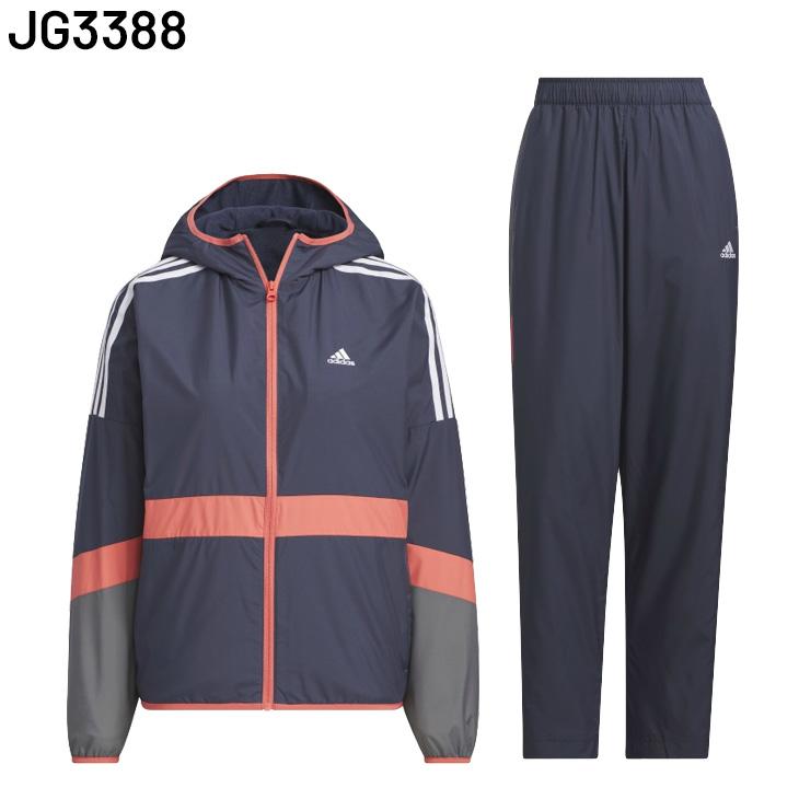 adidas（アディダス） ウィンドブレーカー レディース 上下 adidas W