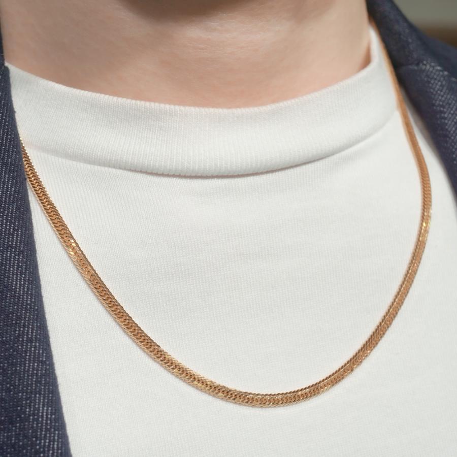 喜平 ネックレス 18金 K18 トリプル12面 50cm 12g 造幣局検定刻印