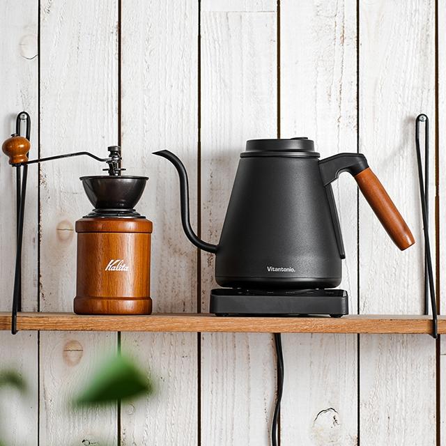 ビタントニオ（Vitantonio） 電気ケトル 温調ドリップケトル アクティ2