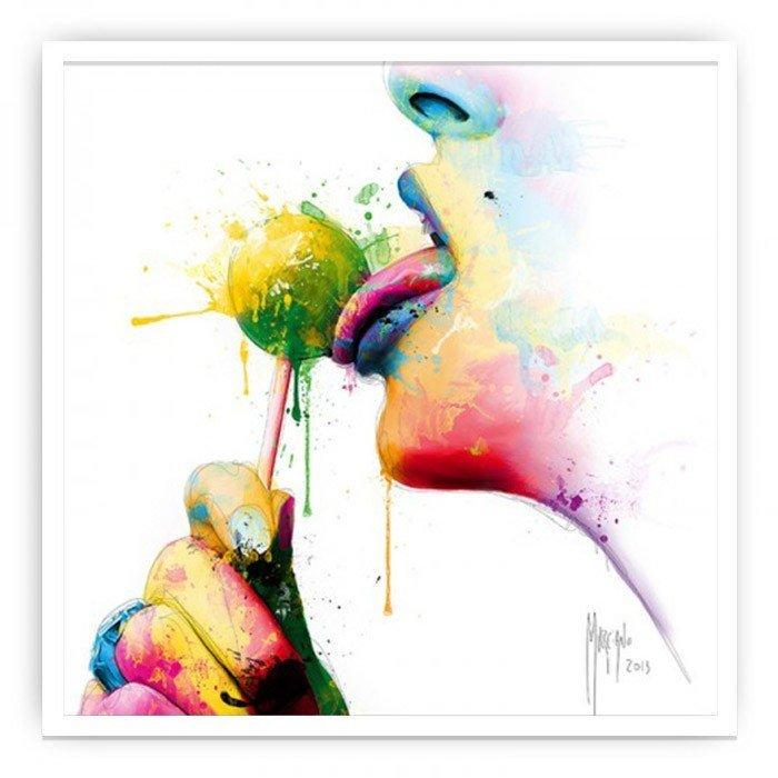 絵画 アートポスター インテリア おしゃれ Chupa リップ 唇 セクシー