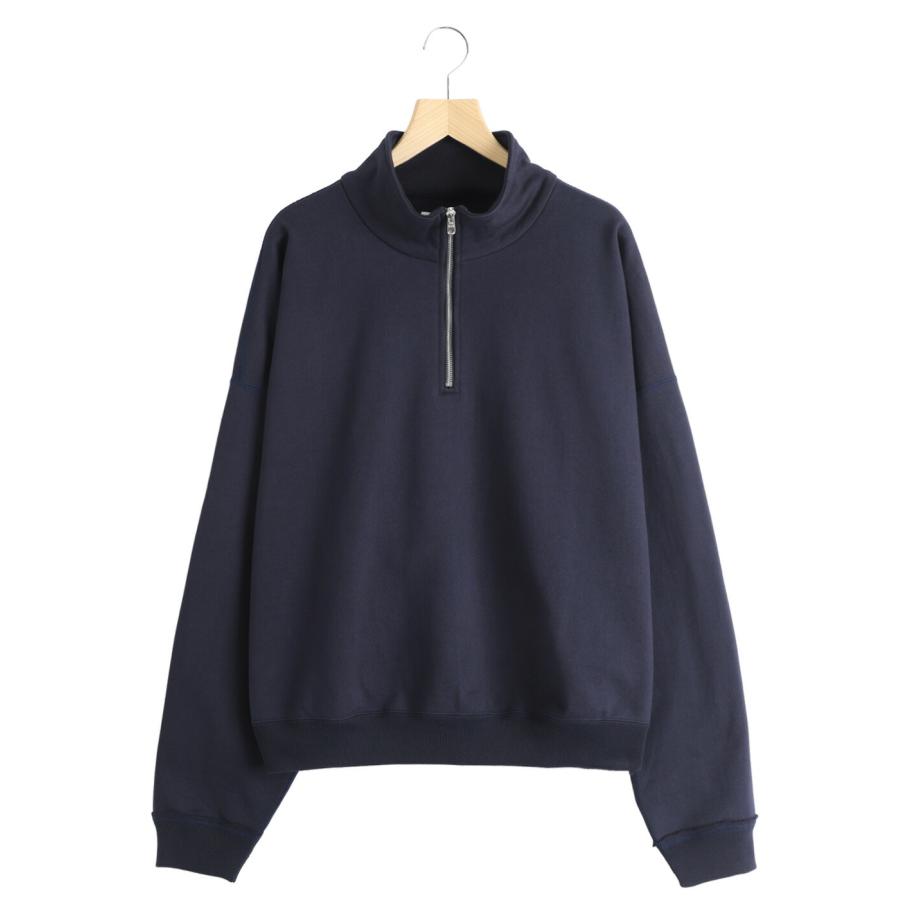markaware（マーカウェア） ： SHORT QUARTER ZIP PULL OVER