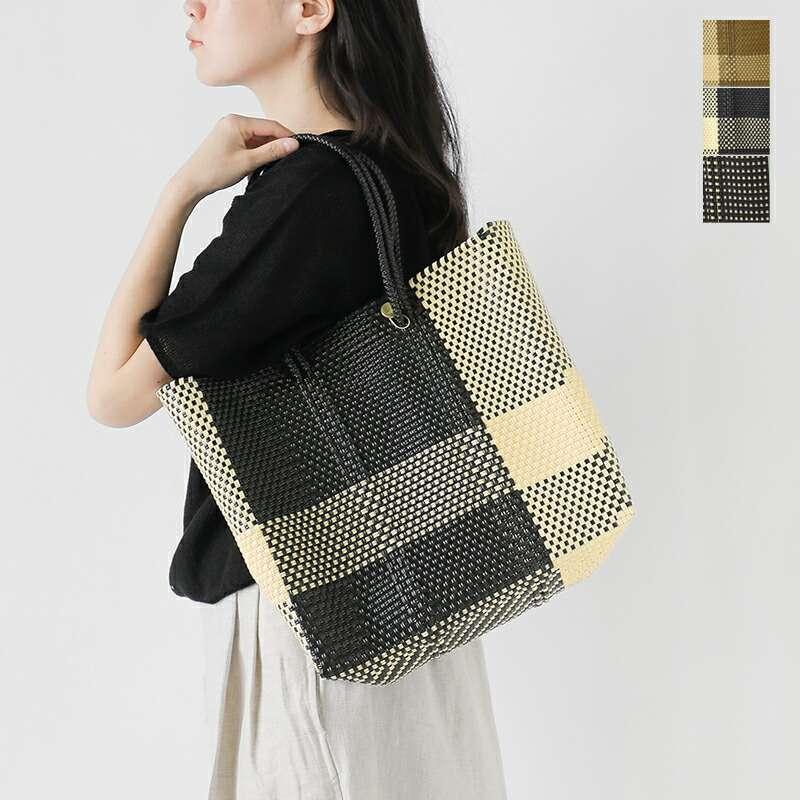 Letra（レトラ） メルカドバッグ ロングハンドル Mサイズ CROSS LINE