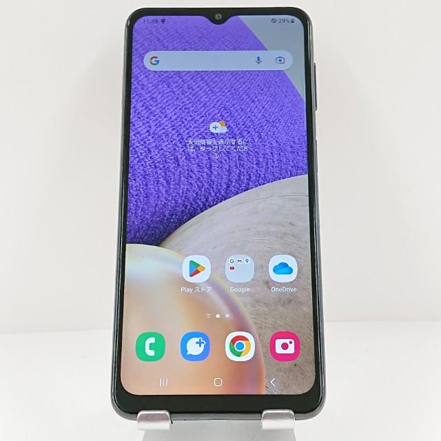Galaxy A32 5G SCG08 au オーサムブラック 送料無料 即決 本体 c12554