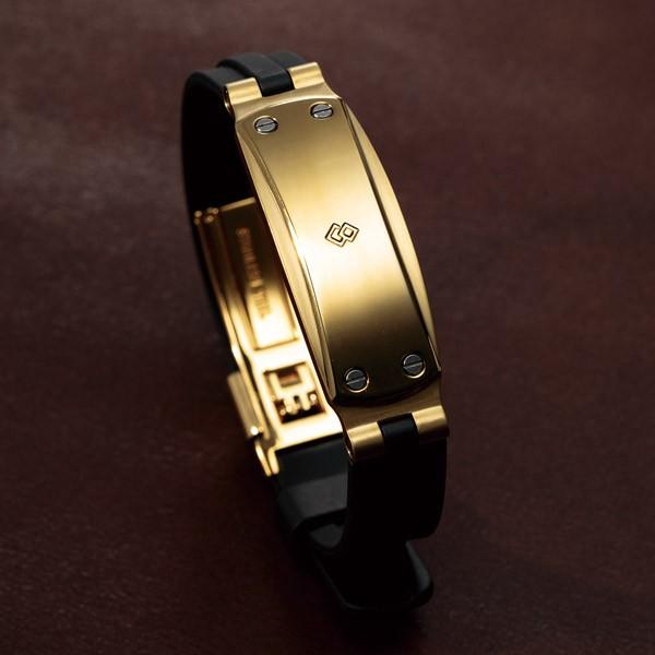 コラントッテ ブレスレット マグチタン GEO ゴールド&シルバー バンド