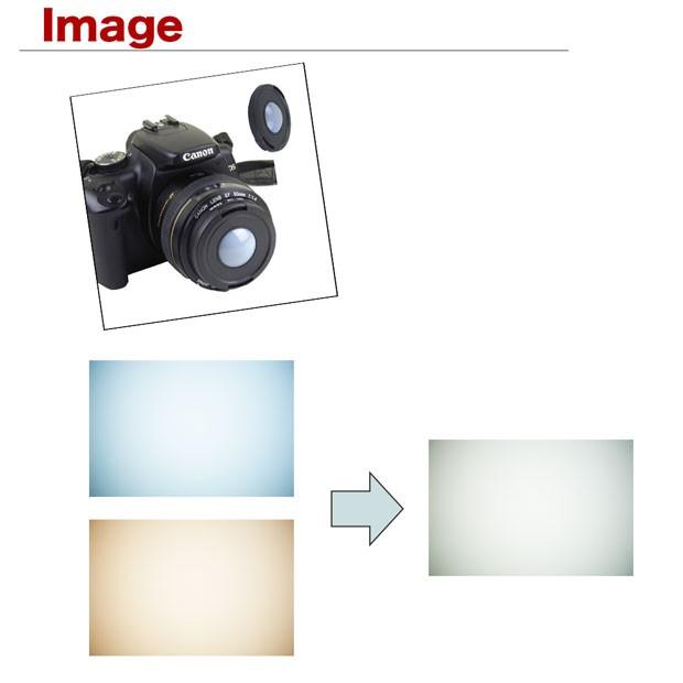 レンズキャップ 55mm ホワイトバランス調整機能付き 各メーカー共用