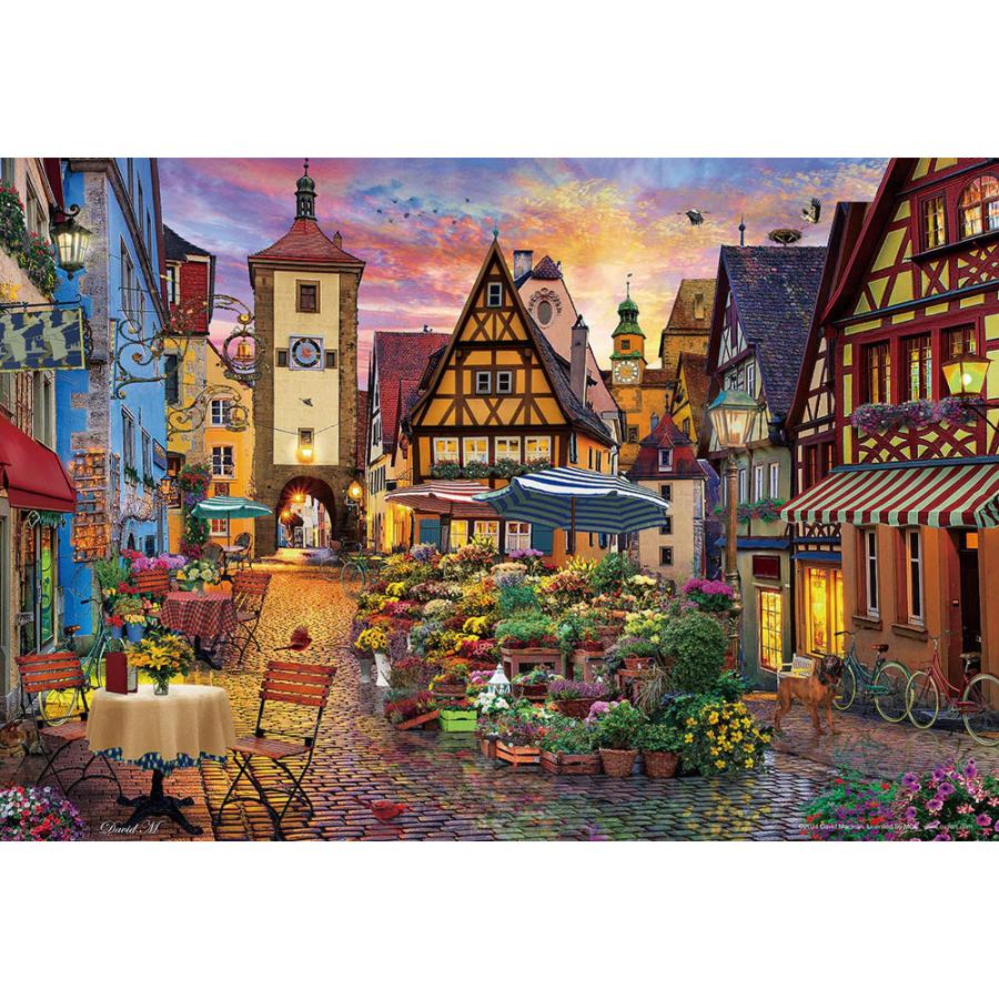 リン・ゲルテンバック フラワリング・リバーサイド ジグソーパズル1000