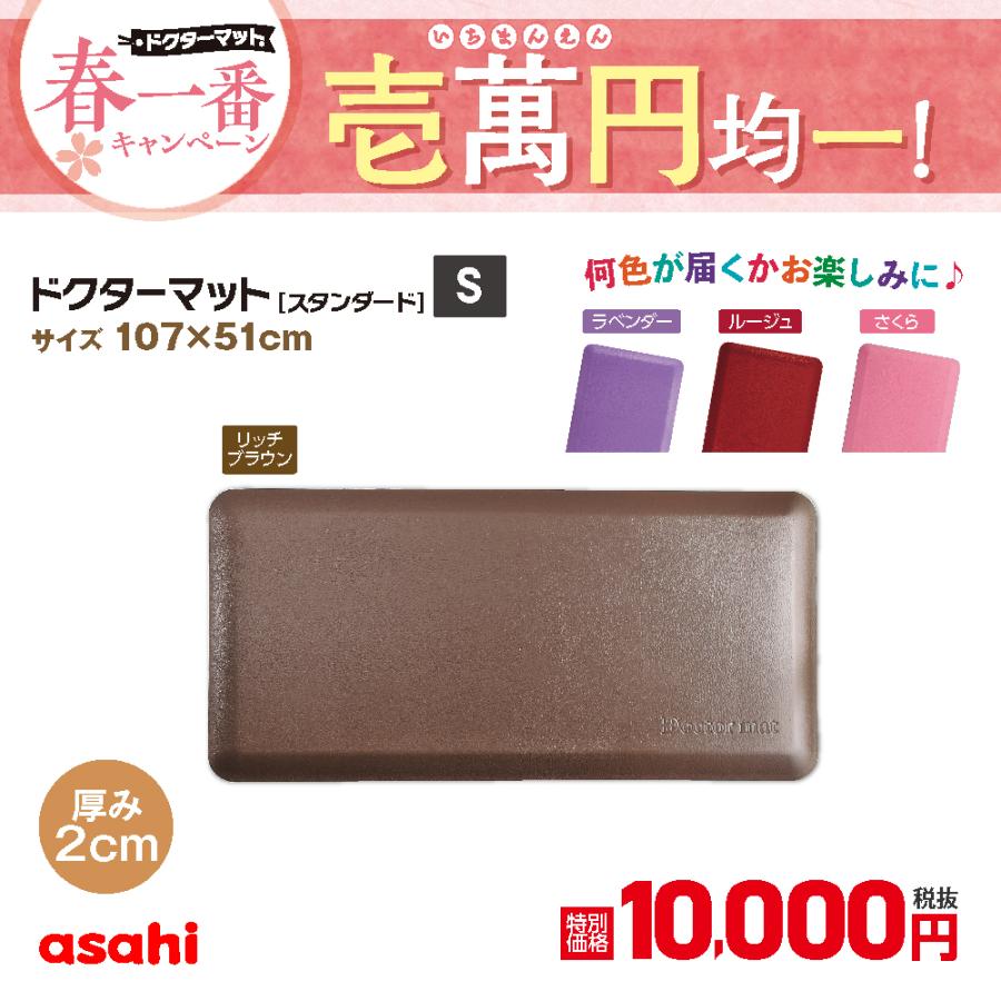 アサヒ軽金属 ドクターマット Sサイズ 4色 色おまかせ キッチン マット