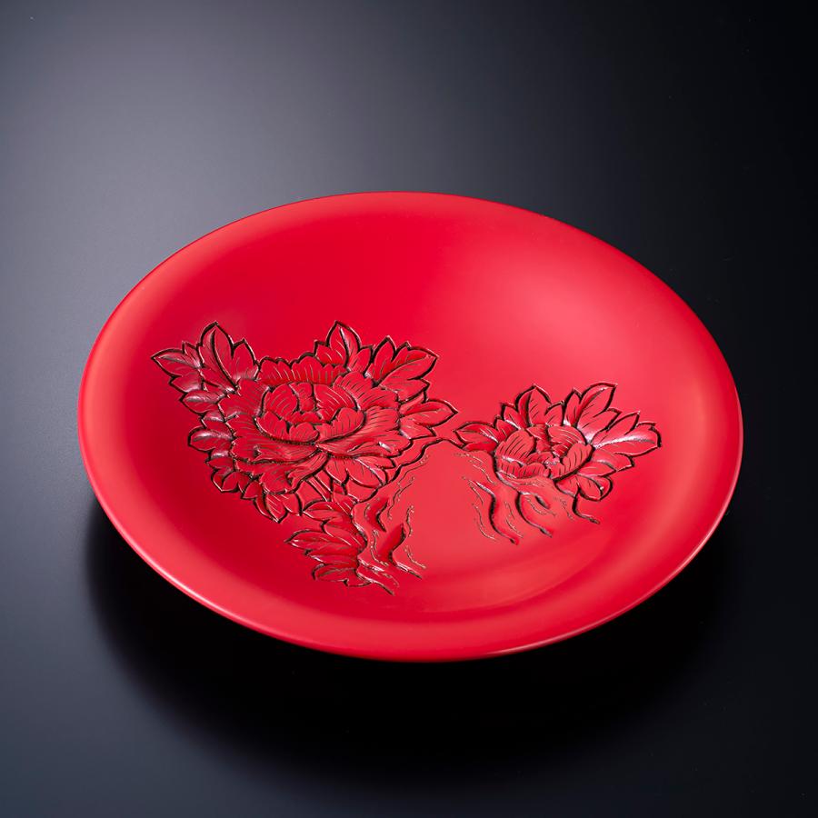 村上の伝統工芸『村上木彫堆朱 菓子器 ときわ』 : 道の駅朝日-朝日