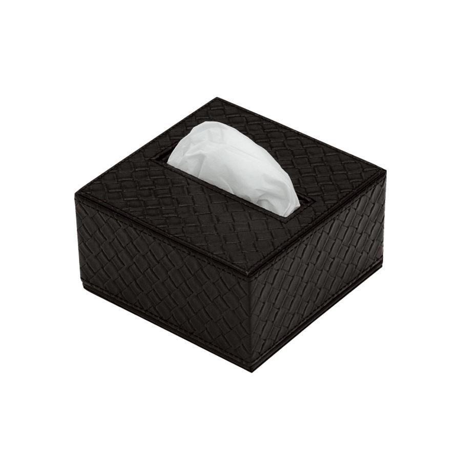 ハーフサイズティッシュボックス(下フタ式) W132×D132×H75mm TM-C