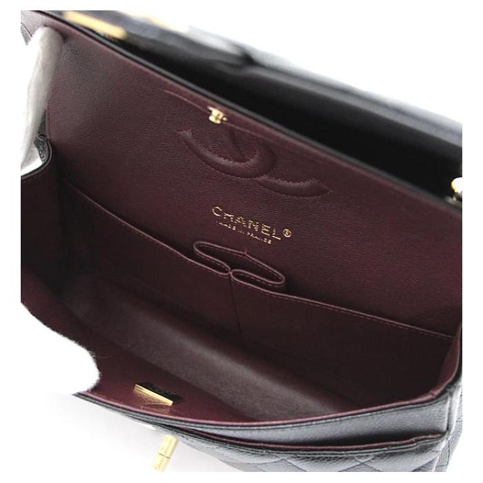 マトラッセ CHANEL 【広尾店】極美品 シャネル マトラッセ25 キャビア