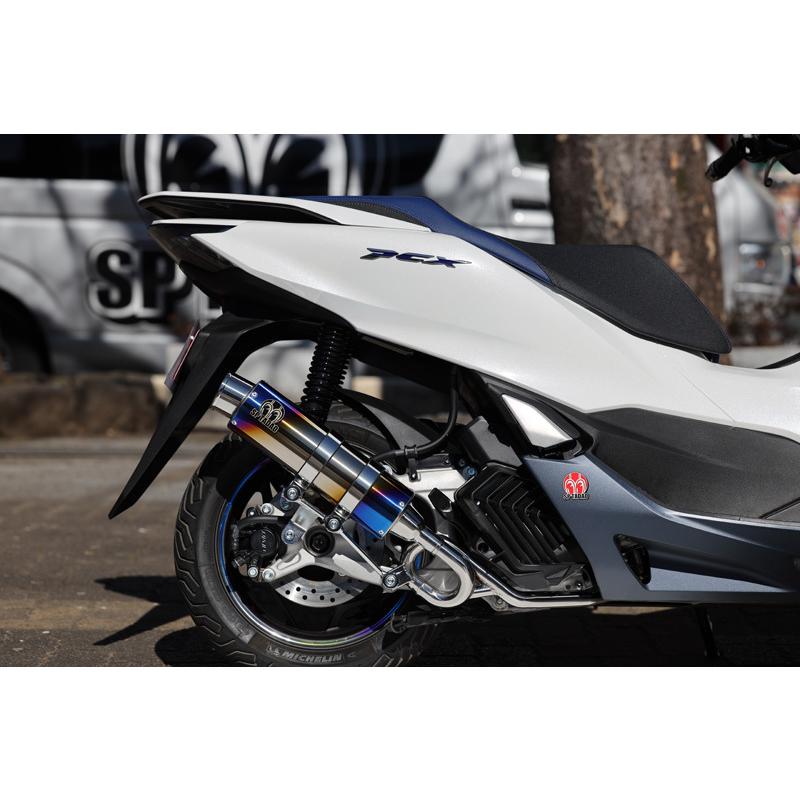 SP TADAO SP忠男マフラー 2021~PCX eHEV 2AJ-JK06 PURESPORT“S” チタン