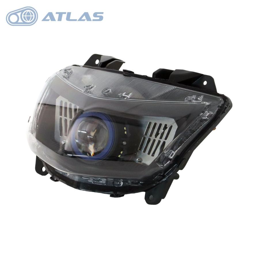 GAMMAS 5型シグナスX CYGNUS X 魚眼ヘッドライト LED 50W 6000K