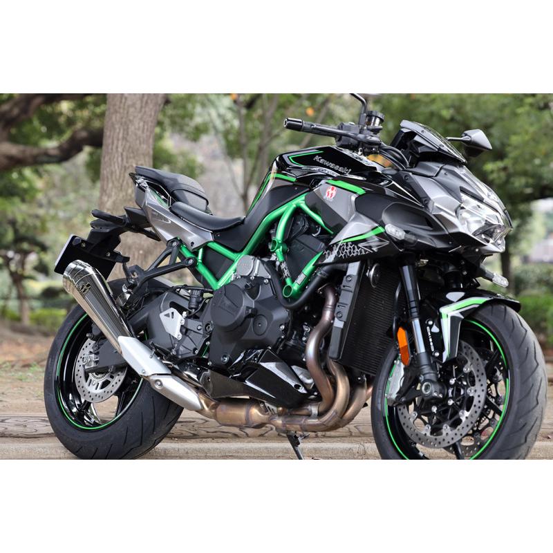 SP TADAO SP忠男マフラー Z H2 2BL-ZRT00K POWER BOXメガホン パワー