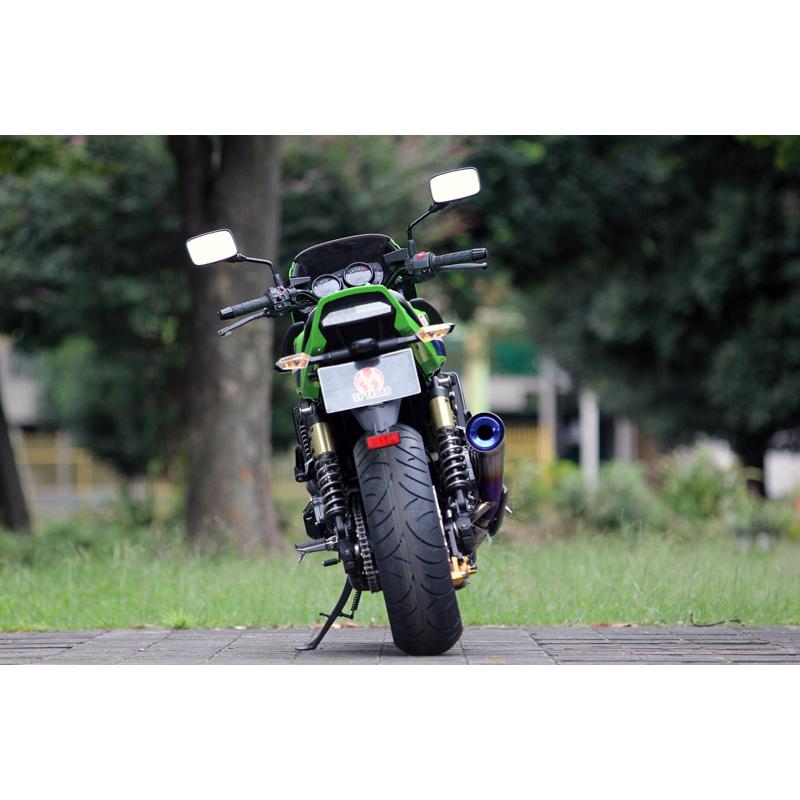 SP TADAO SP忠男マフラー ZRX1200 DAEG '09~ PowerBox TITAN BLUE