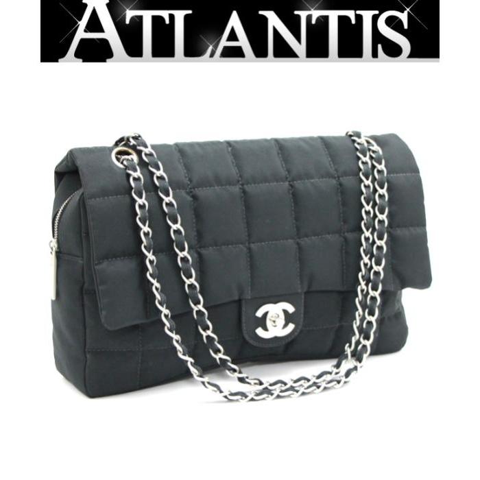 マトラッセ シャネル CHANEL チョコバー Wチェーンショルダーバッグ