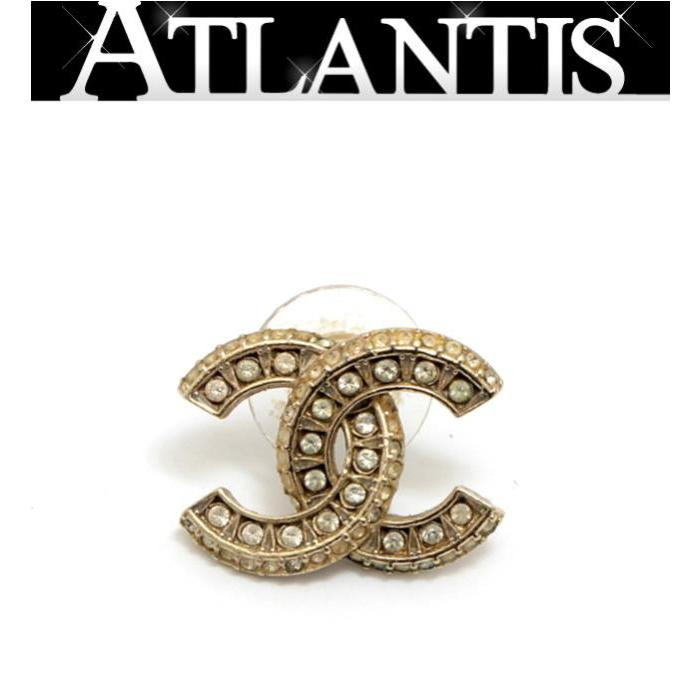 CHANEL（シャネル） キラキラココマーク ピアス ラインストーン