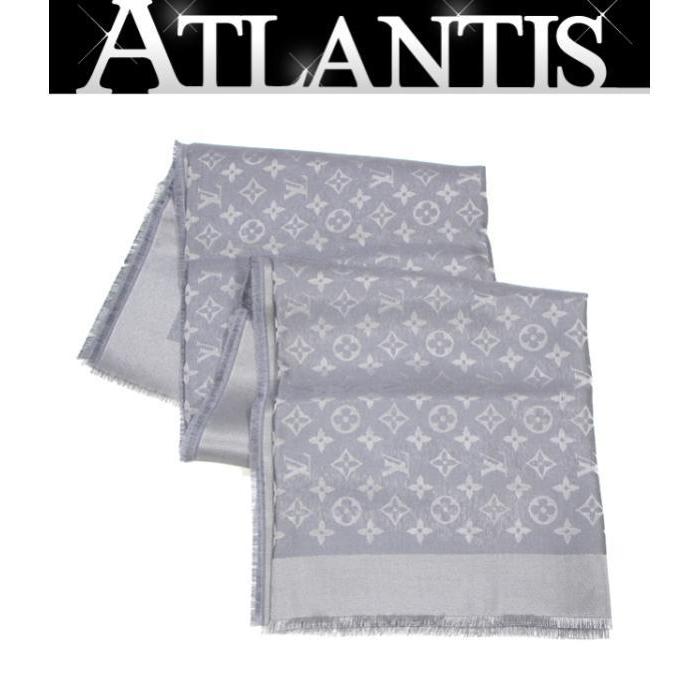 Louis Vuitton モノグラム ハンカチ グレー