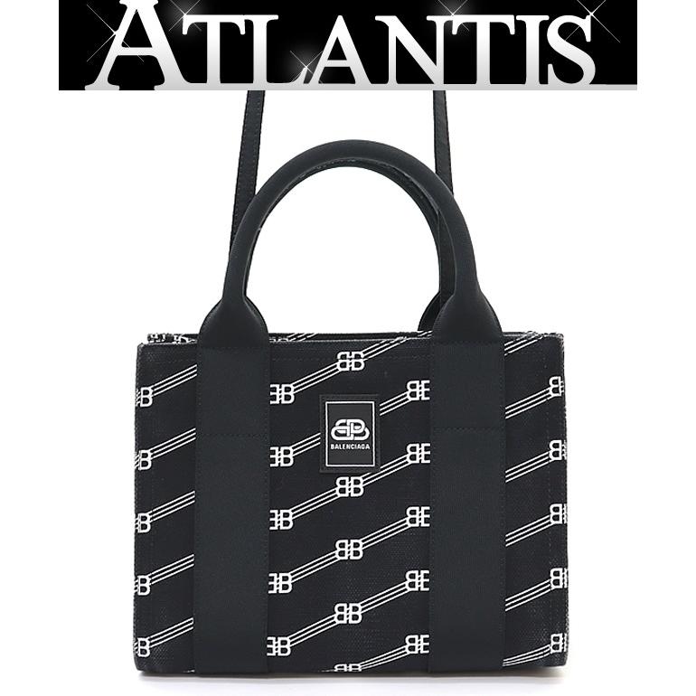 広尾店】 バレンシアガ BALENCIAGA トレード BBロゴ XS 2WAY トート