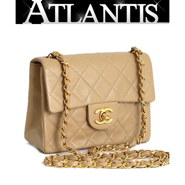 シャネル CHANEL ヴィンテージ ミニマトラッセ18 チェーンショルダー