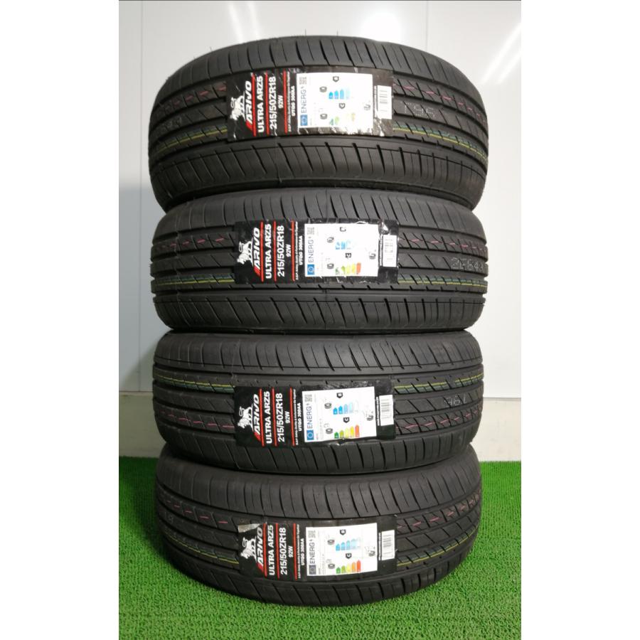 215/50R18 92W ARIVO ARZ5 新品 サマータイヤ 4本セット 2025年製